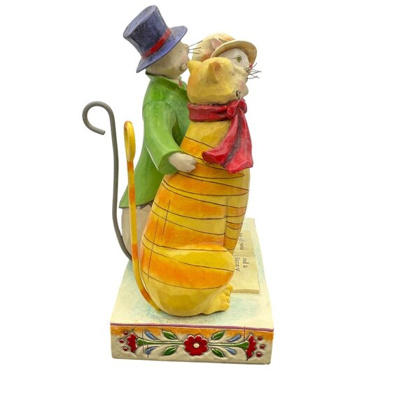 Jim Shore Caroling Cats Figurine Christmas Collectible Heartwood Creek with Box - Picture 3 of 12